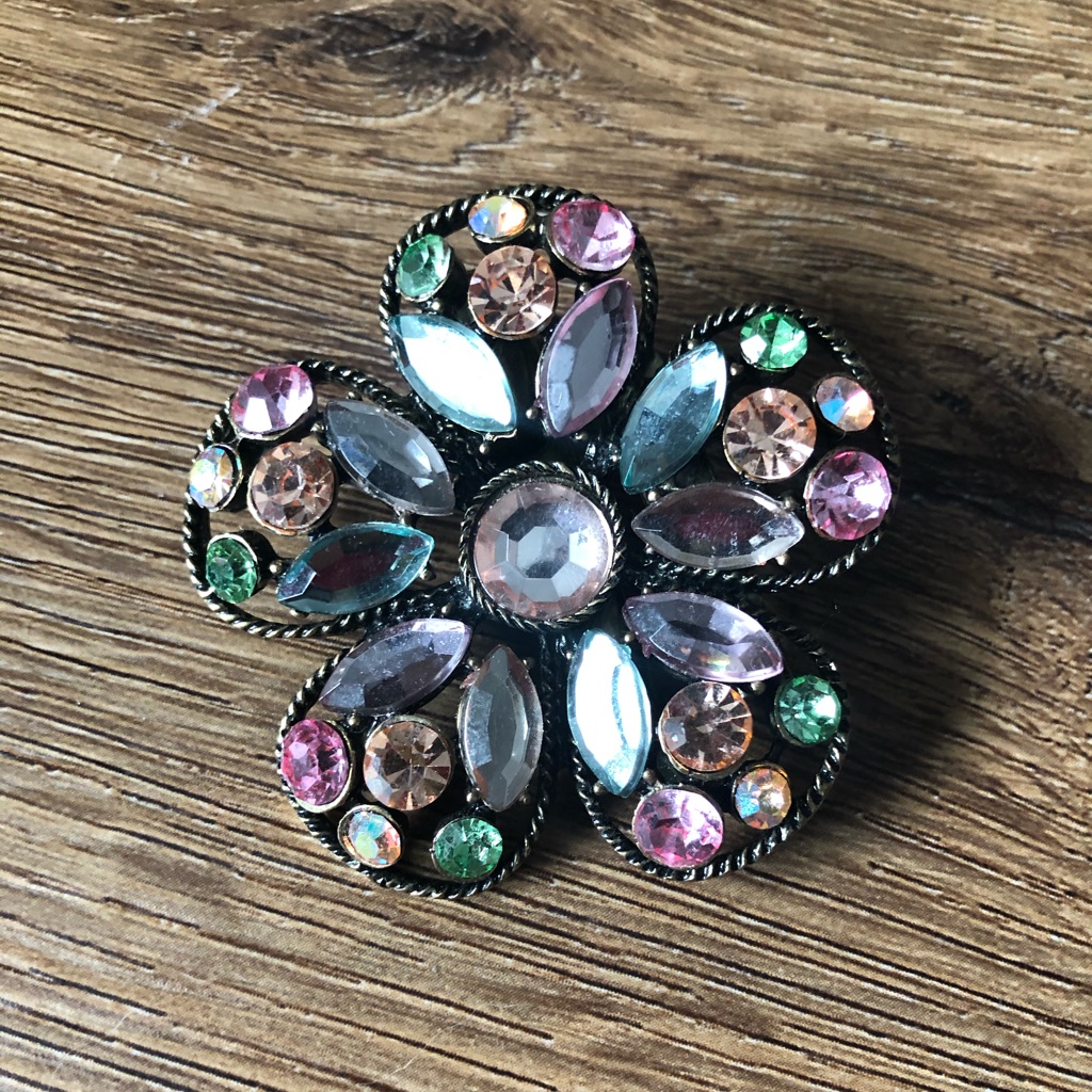 Lovely Medium Flower Brooch